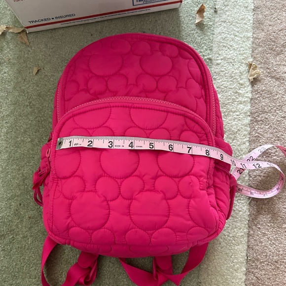 Vera Bradley Pink Quilted Backpack - Picture 7 of 10